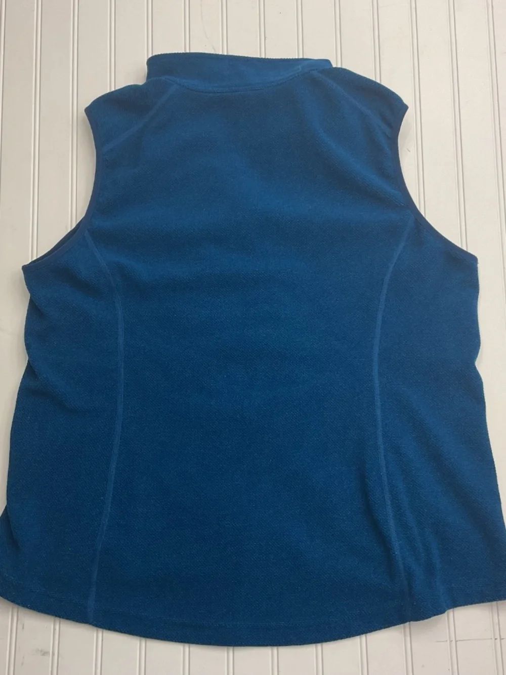Duluth Trading Co Men's Full Zip Utility Fleece Vest Blue Size XL